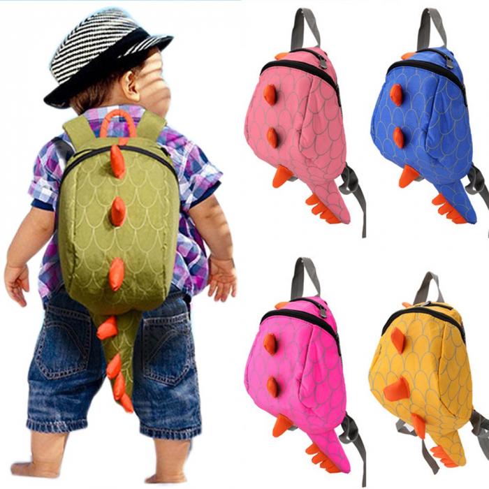 BUY ONE GET ONE FREE - Dinosaur Plush Kids Backpack + Dinosaur Pouch