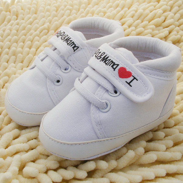 BUY ONE GET ONE FREE - I Love Papa & Mama Baby Clothing Set + Matching Shoes