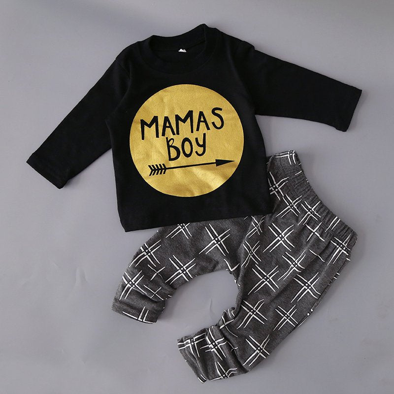 Mama's Boy Baby Clothing Set