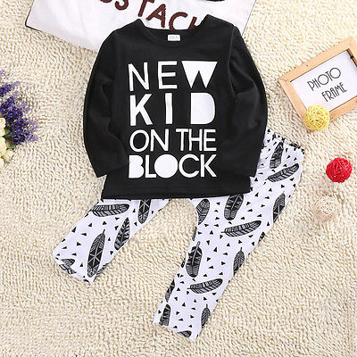 New Kid On The Block Baby Clothing Set