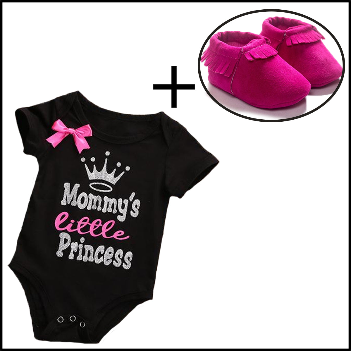 Buy Mommy's Little Princess Onesie & Get Matching Shoes FREE
