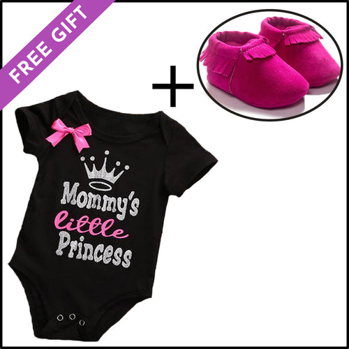 Buy Mommy's Little Princess Onesie & Get Matching Shoes FREE
