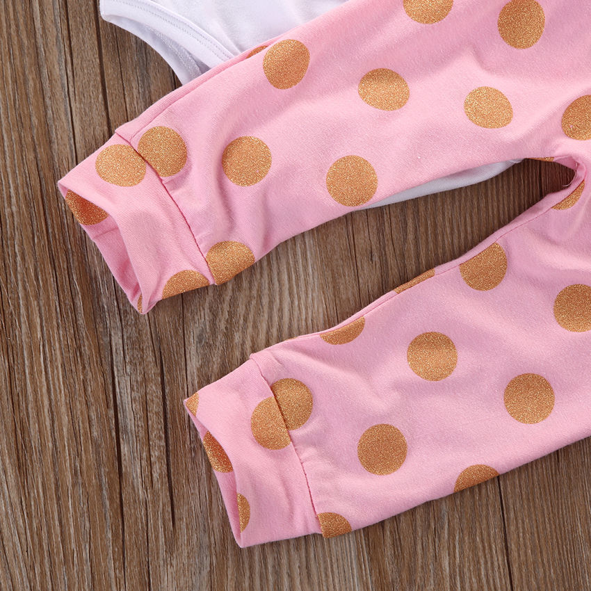 Adorable Pink Baby Love Clothing Set