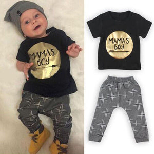 Mama's Boy Baby Clothing Set