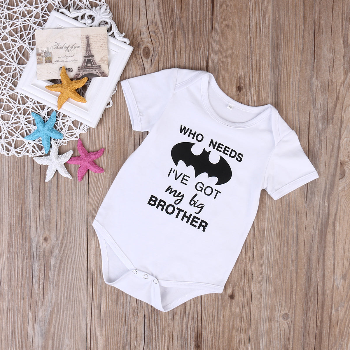 Who Needs Batman I've Got My Big Brother Baby Onesie