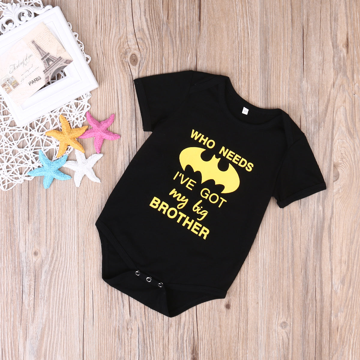 Who Needs Batman I've Got My Big Brother Baby Onesie