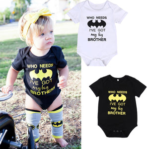 Who Needs Batman I've Got My Big Brother Baby Onesie