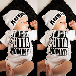 Straight Outta Mommy Baby Onesies