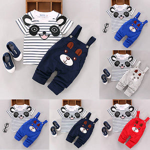 Cartoon Panda Baby Clothing Set