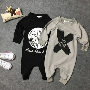 To The Moon & No Sleep Baby Romper