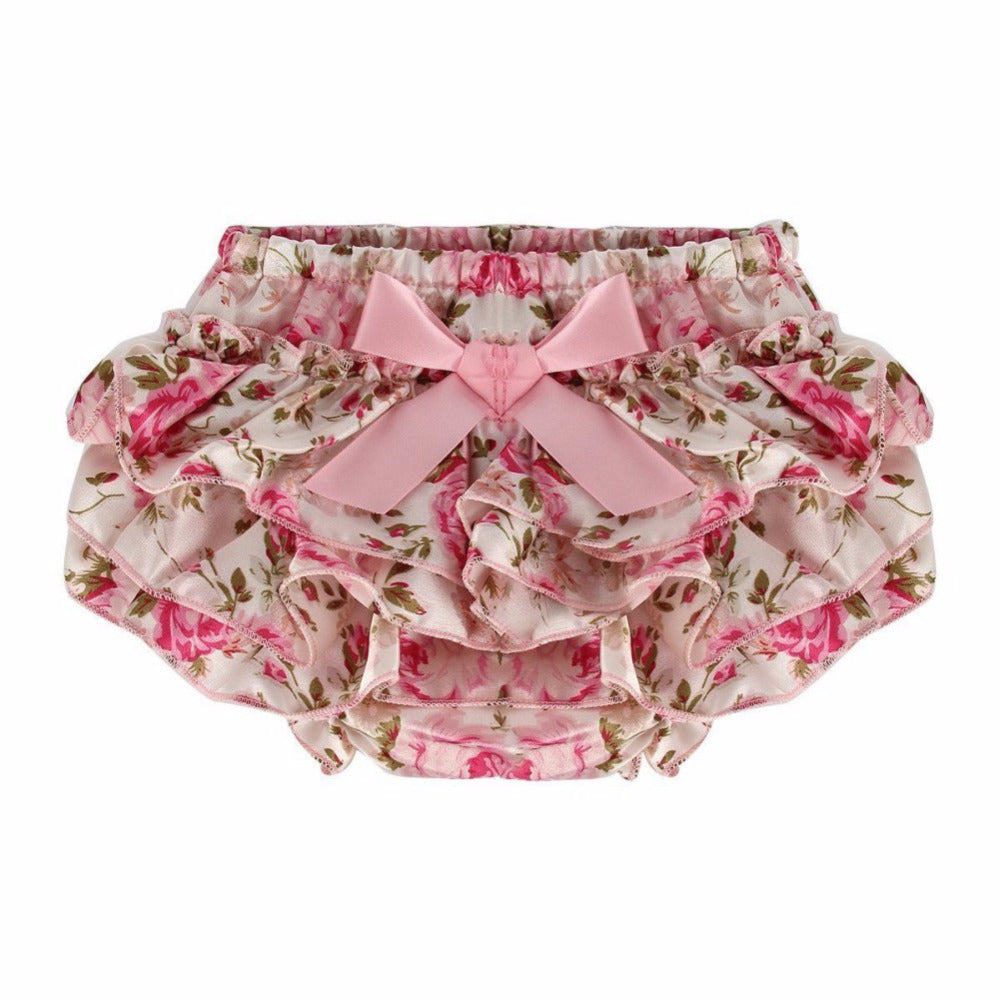 Adorable Flower Printed Baby Clothing Set
