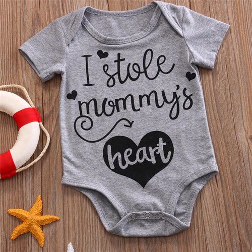I Stole Mommy's Heart Onesies