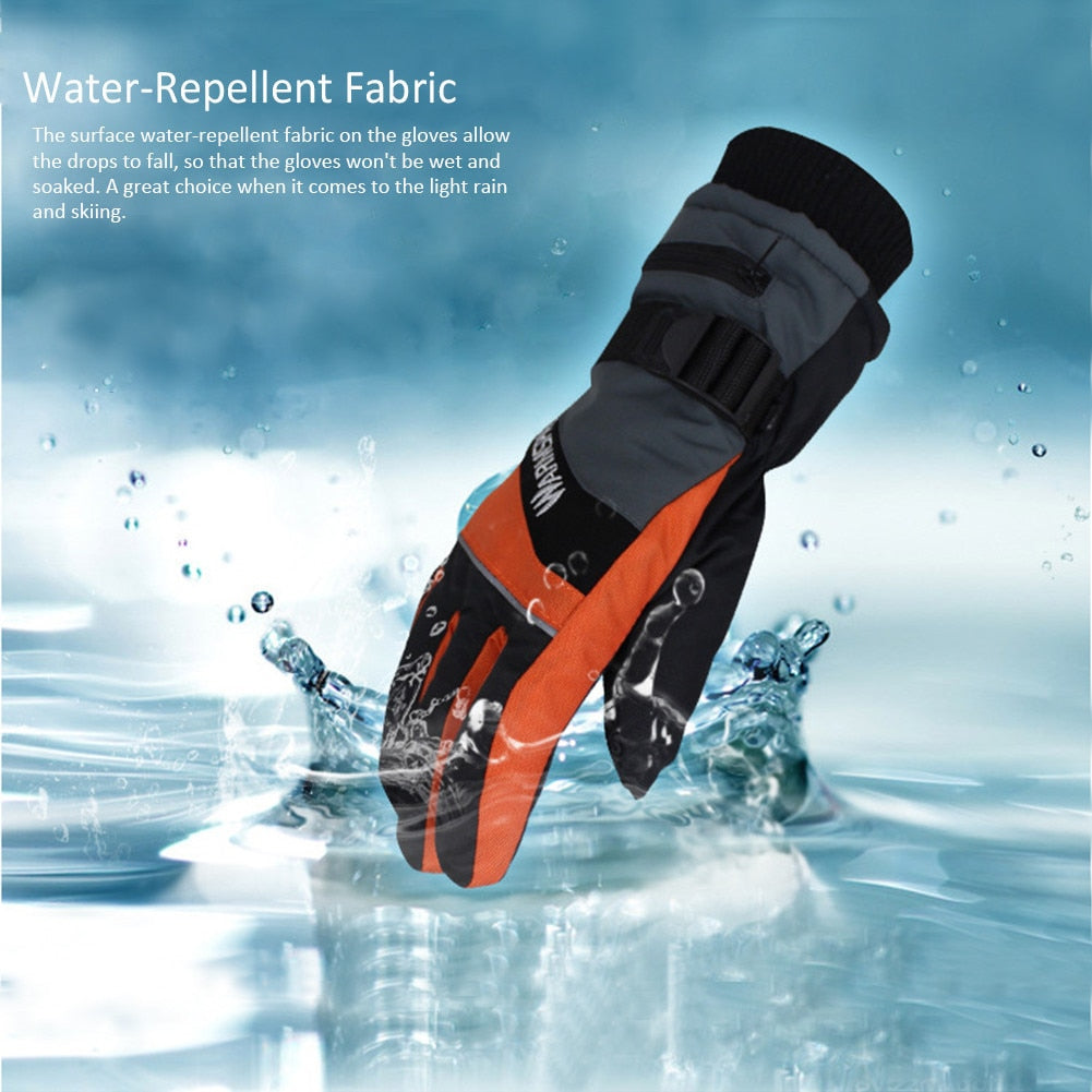 USB Hand Warmer Electric Thermal Rechargeable Battery Heated Gloves