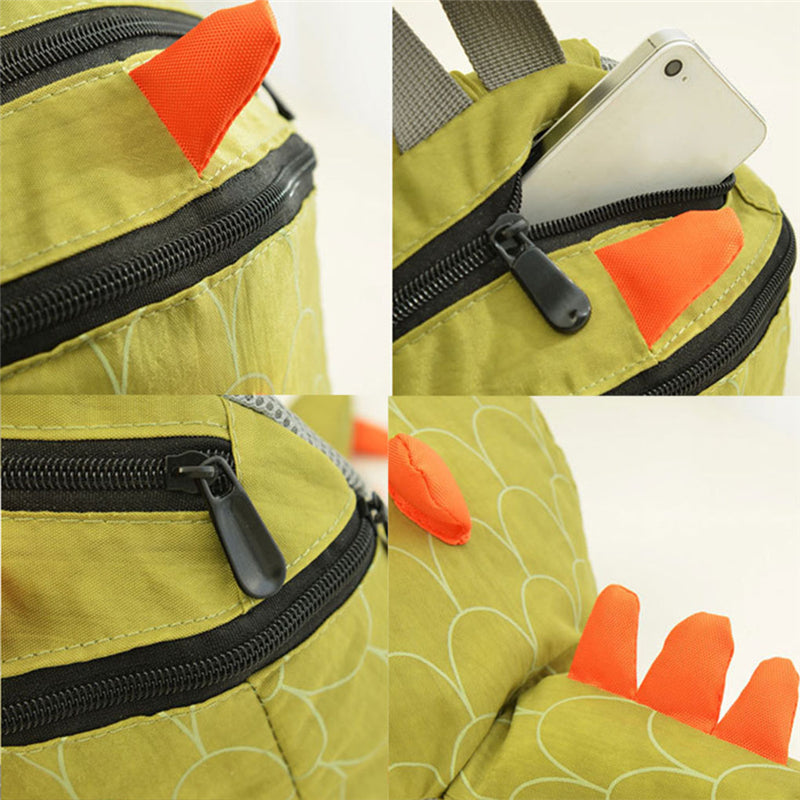 BUY ONE GET ONE FREE - Dinosaur Plush Kids Backpack + Dinosaur Pouch